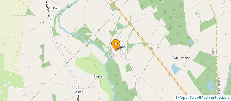 localisation de l'entreprise PAYSAGES EN BERRY à ARDENTES