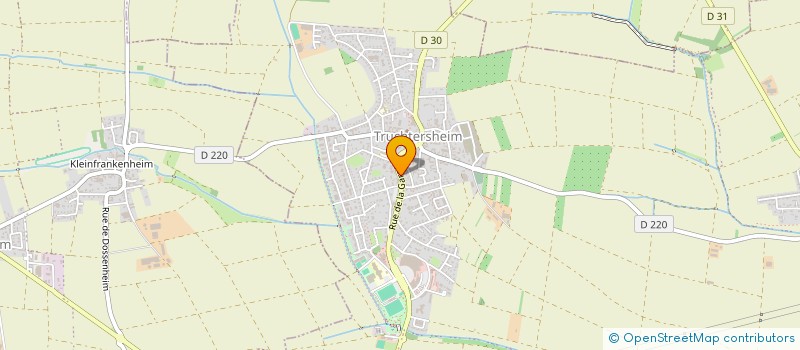 localisation de l'entreprise PAYSAGES ET BOIS D'ALSACE à TRUCHTERSHEIM