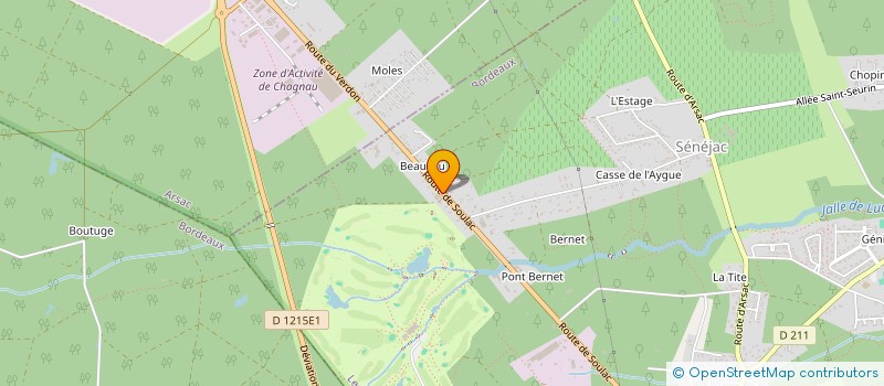 localisation de l'entreprise PAYSAGES GIRONDINS à LE PIAN-MEDOC