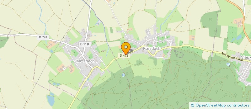 localisation de l'entreprise PAYSAGES MEYER SARL  KSTLACH