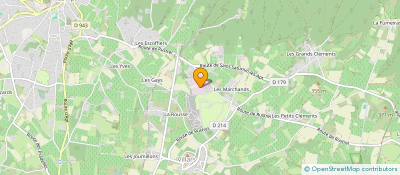 localisation de l'entreprise PAYSAGES & OLIVIERS  GARGAS