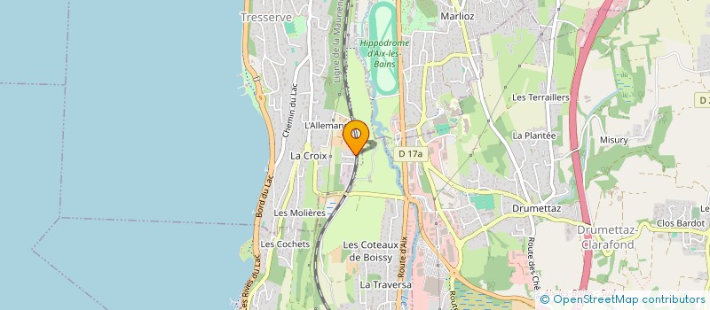 localisation de l'entreprise PAYSAGES SERVICES  TRESSERVE