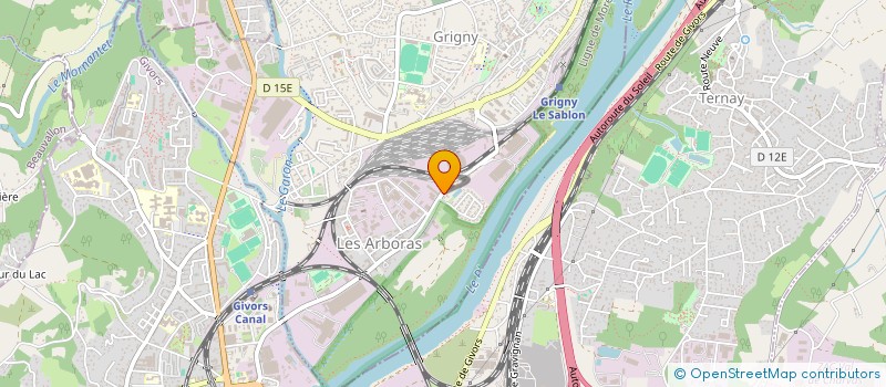localisation de l'entreprise PAYSAGES SERVICES à GRIGNY