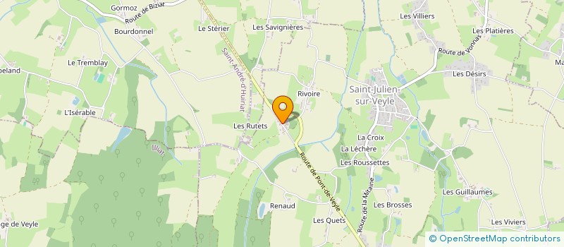 localisation de l'entreprise PAYSAGES STEPHANOIS  SAINT-DIDIER-SUR-CHALARONNE