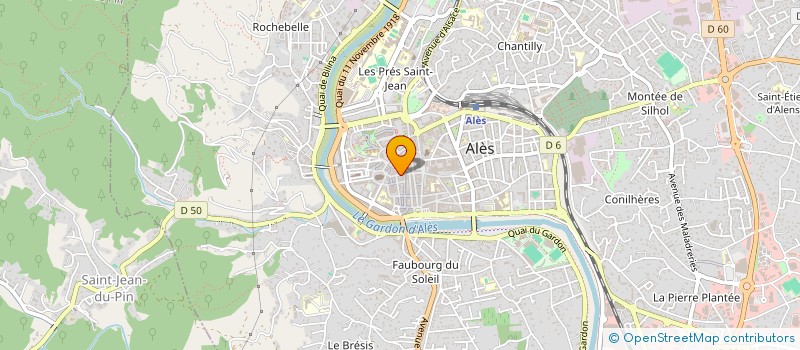 localisation de l'entreprise PAYSAGISTE BOIS EL à ALES