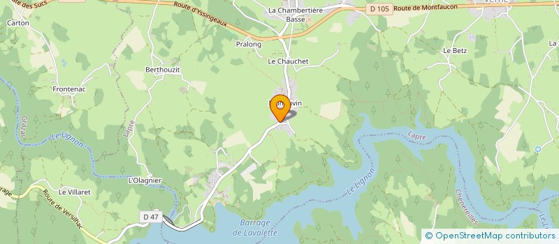 localisation de l'entreprise PAYSAGISTE PERRIN JEREMY  LAPTE