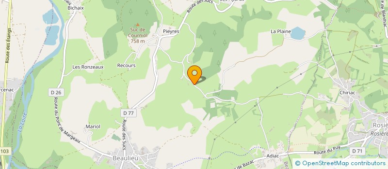 localisation de l'entreprise PAYSAGISTES BOYER PERE ET FILS à BEAULIEU
