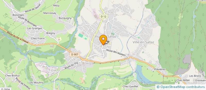 localisation de l'entreprise PAYSALP ECOMUSEE DE SAVOIE à VIUZ-EN-SALLAZ