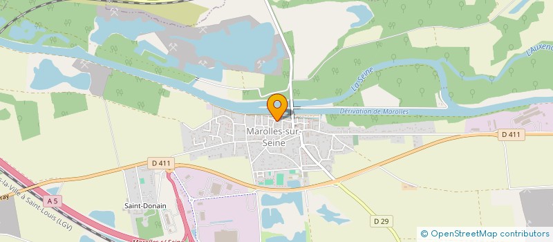 localisation de l'entreprise PAYSAN PAYSAGE PAYS  MISY-SUR-YONNE