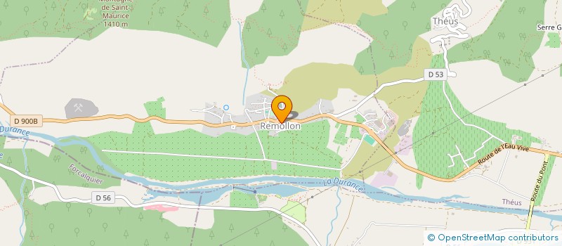 localisation de l'entreprise PAYSANDICI à REMOLLON