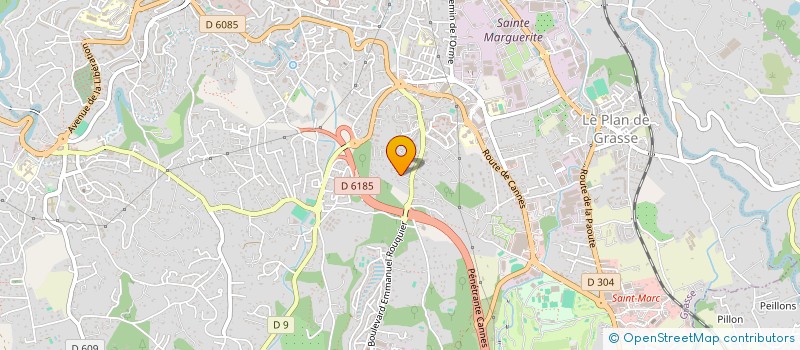 localisation de l'entreprise PAYSANS DE NOS COLLINES à GRASSE