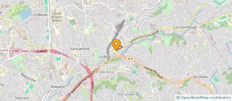localisation de l'entreprise PAYSANS DU SUD à MARSEILLE