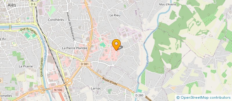 localisation de l'entreprise PAYSANT  ALES