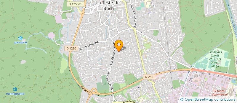localisation de l'entreprise PAYSARTE ENTRETIEN à LA TESTE-DE-BUCH