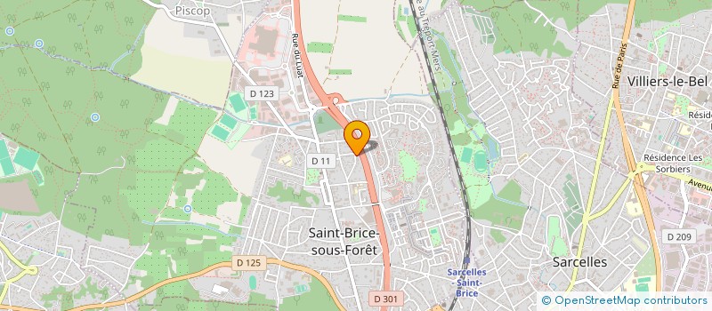 localisation de l'entreprise PAYTRUST  SAINT-BRICE-SOUS-FORET