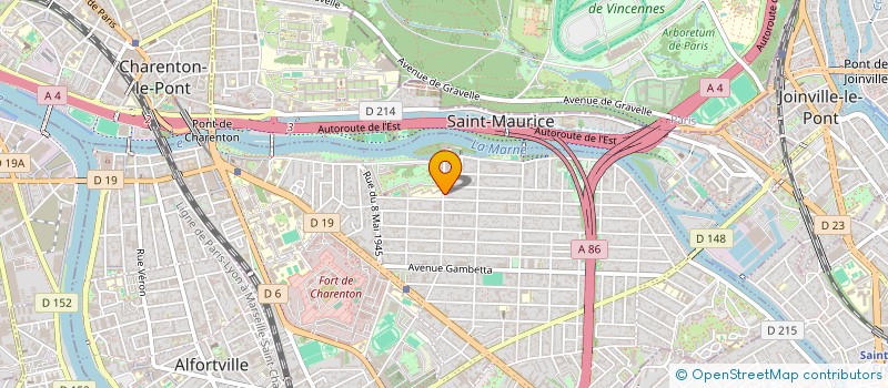 localisation de l'entreprise PAZ à MAISONS-ALFORT