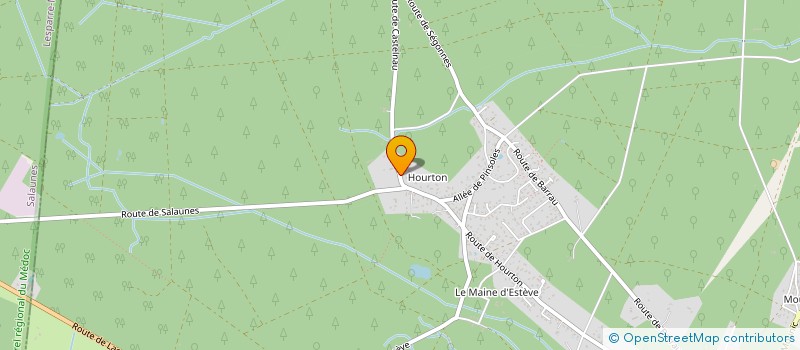 localisation de l'entreprise PAZAVOU  SAINT-AUBIN-DE-MEDOC