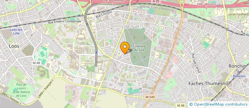 localisation de l'entreprise PB 24 à LILLE
