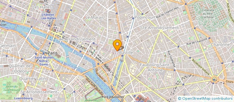 localisation de l'entreprise PB 55  PARIS