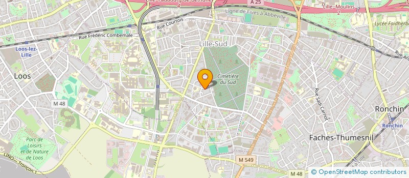 localisation de l'entreprise PB 8 à LILLE