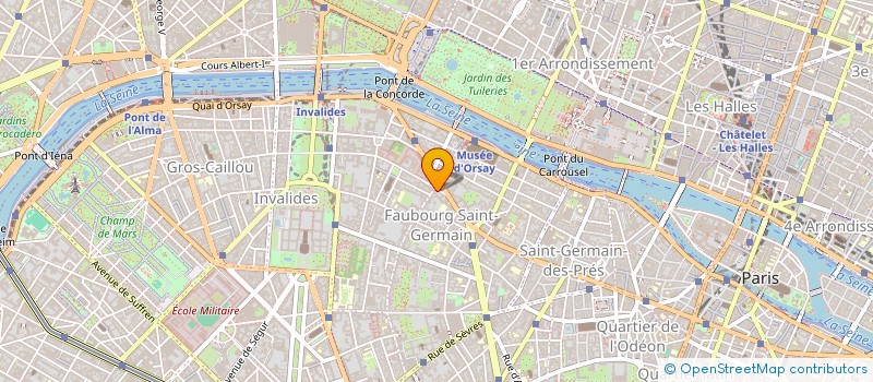 localisation de l'entreprise PB  PARIS