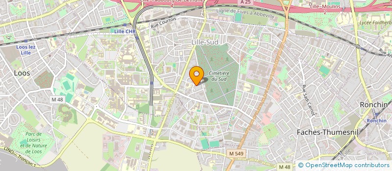 localisation de l'entreprise PB 9 à LILLE