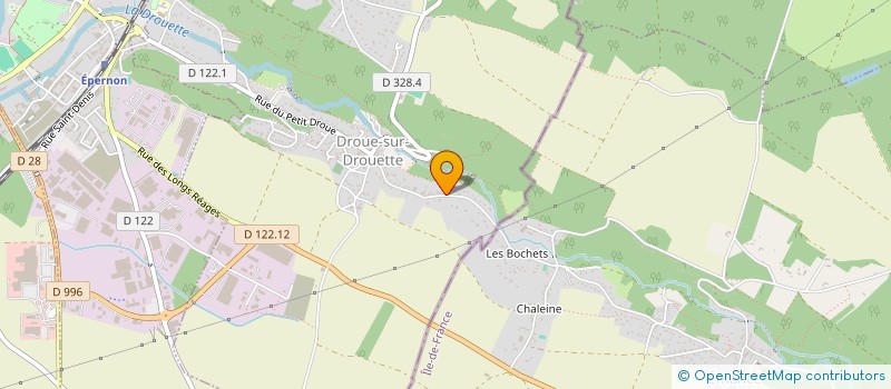 localisation de l'entreprise PB ABLIS à DROUE-SUR-DROUETTE