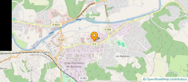 localisation de l'entreprise PB AMEE  BASSILLAC ET AUBEROCHE