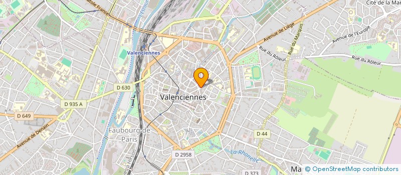 localisation de l'entreprise PB AUBAGNE  VALENCIENNES