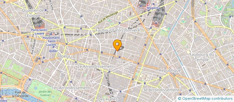 localisation de l'entreprise PB AUCTION  PARIS