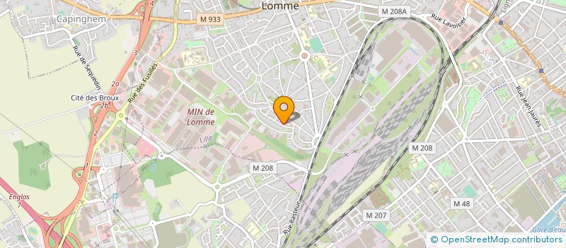 localisation de l'entreprise PB BATIMENT à LILLE