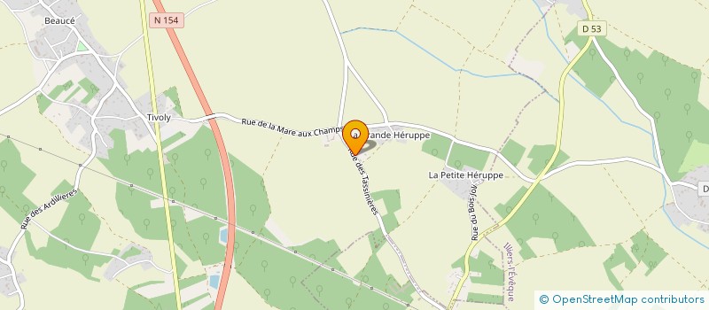 localisation de l'entreprise PB & CIE  MARCILLY-LA-CAMPAGNE