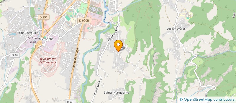 localisation de l'entreprise PB CONDITIONNING  GAP