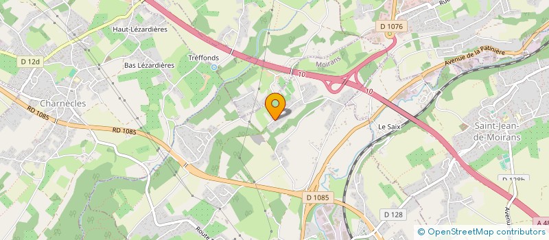 localisation de l'entreprise PB CONSEIL ET IMMOBILIER  MOIRANS