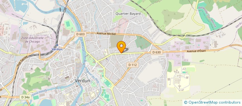 localisation de l'entreprise PB CONSEILS à VERDUN