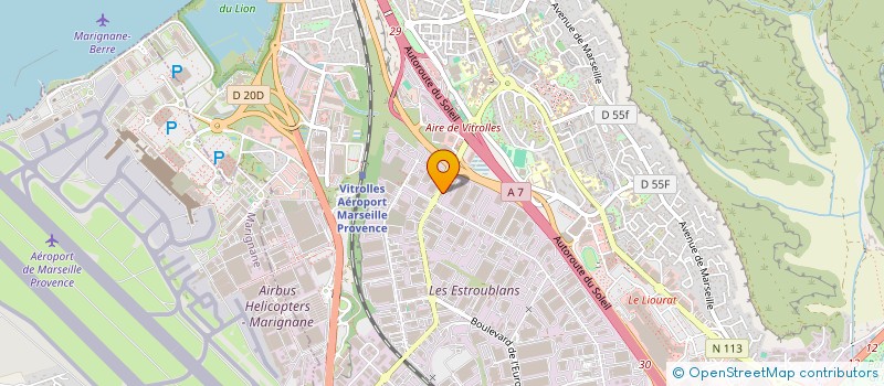localisation de l'entreprise PB CONSULTING à VITROLLES