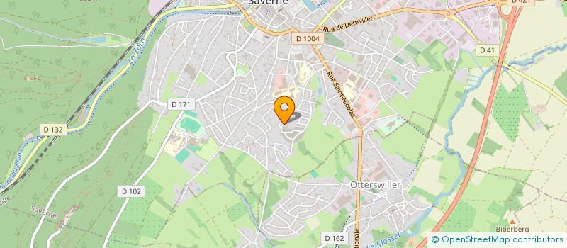 localisation de l'entreprise PB CONSULTING  SAVERNE