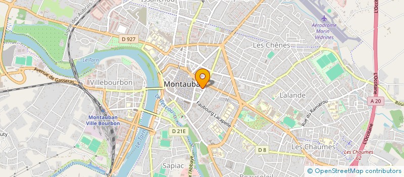 localisation de l'entreprise PB CONSULTING AMENAGEMENTS  MONTAUBAN