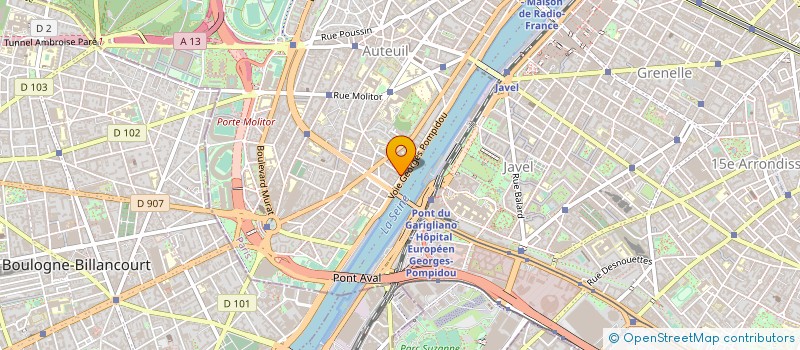 localisation de l'entreprise PB COURTAGE  PARIS