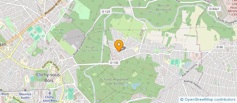 localisation de l'entreprise PB COUVERTURE  PARENTIS-EN-BORN