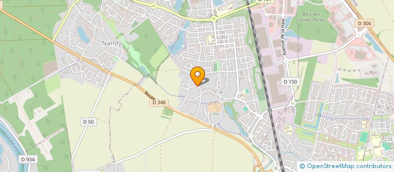 localisation de l'entreprise PB DECORS  SAVIGNY-LE-TEMPLE