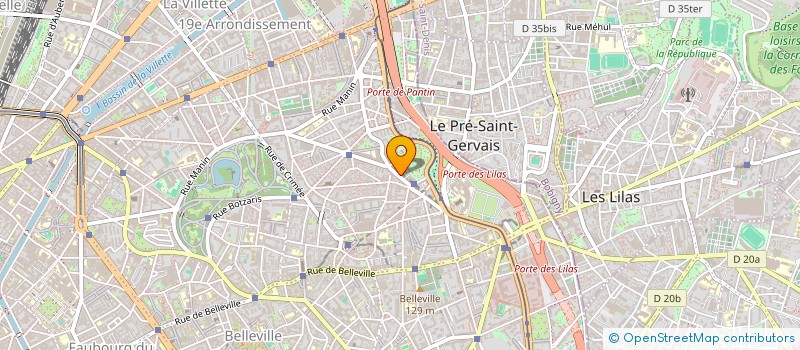 localisation de l'entreprise PB ELEC  PARIS