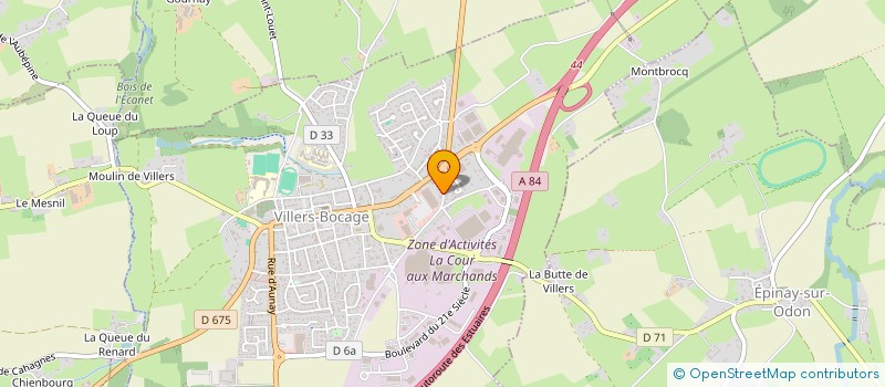 localisation de l'entreprise PB ENTREPRISES ET SERVICES à VILLERS-BOCAGE