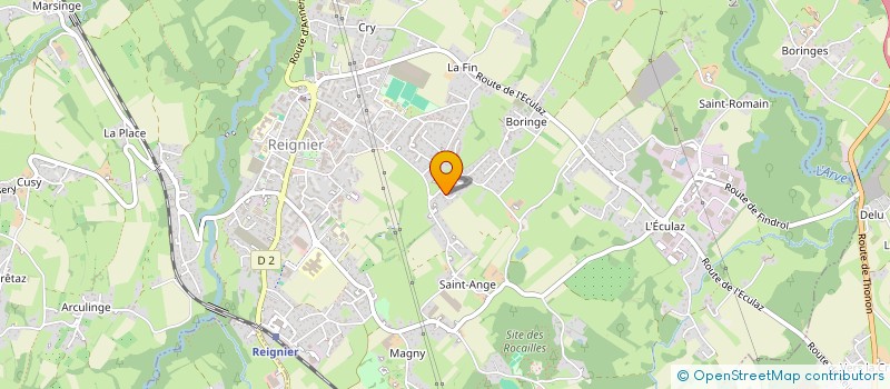 localisation de l'entreprise PB GUIDE EN VINS à REIGNIER-ESERY