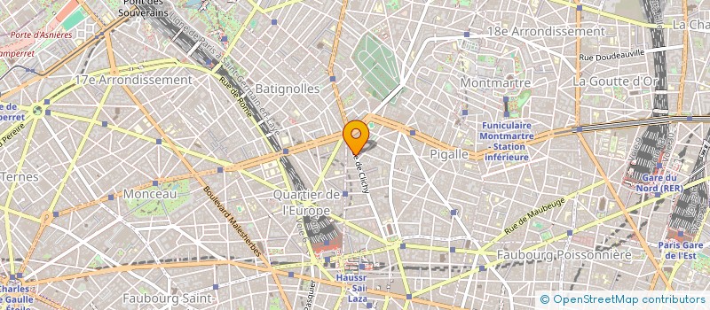 localisation de l'entreprise PB IMMO  PARIS