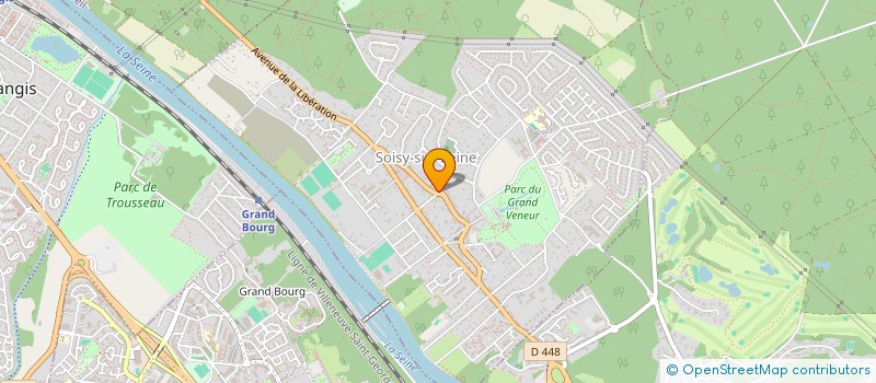 localisation de l'entreprise PB IMMOBILIER à SOISY-SUR-SEINE