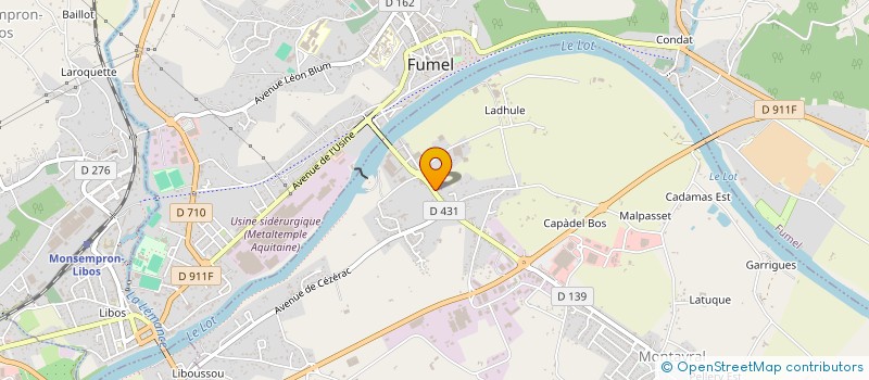 localisation de l'entreprise PB IMMOBILIER  MONTAYRAL