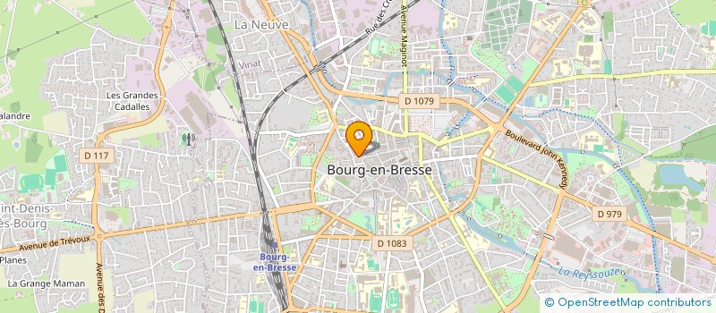 localisation de l'entreprise PB INVEST à BOURG-EN-BRESSE