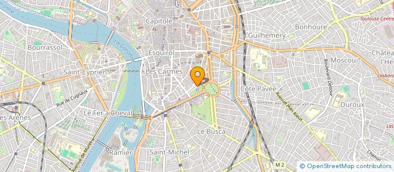 localisation de l'entreprise PB INVEST SAINT ELOI  TOULOUSE