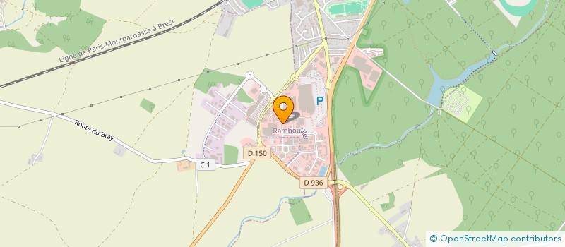 localisation de l'entreprise PB RAMB à RAMBOUILLET